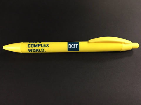 BCIT Widebody Pen - Yellow