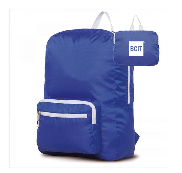 Make it Pop Pack-able Backpack – BCIT Inventory
