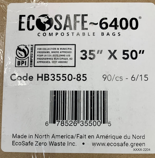 Compostable Bin Liner 35 X 50 BCIT Inventory