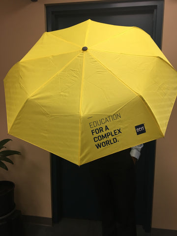 BCIT Auto Open Umbrella - Yellow