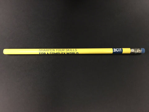 BCIT Pencil - Yellow